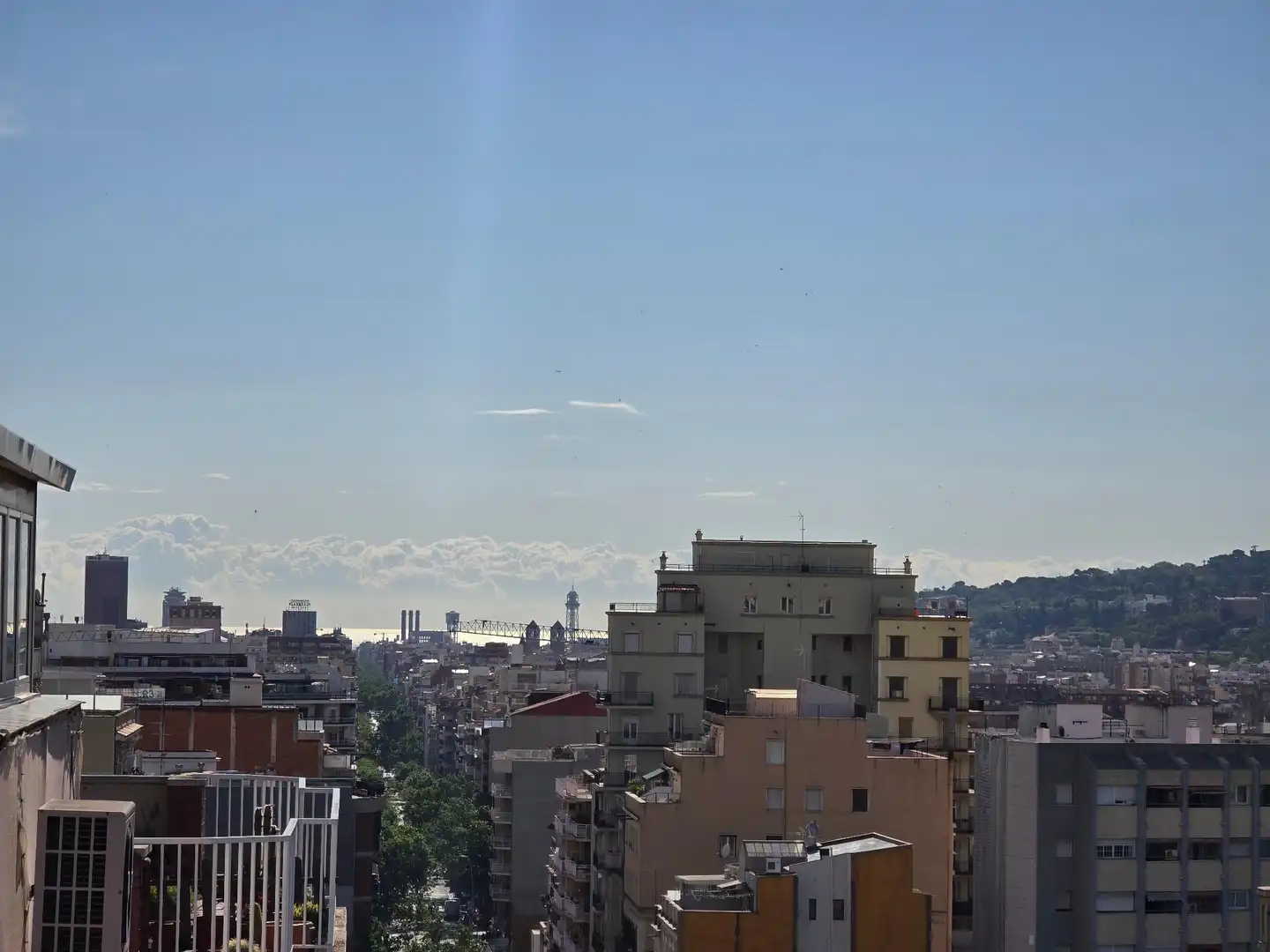 Exterior view of Attic for sale in Barcelona  with Air Conditioner, Heating and Terrace