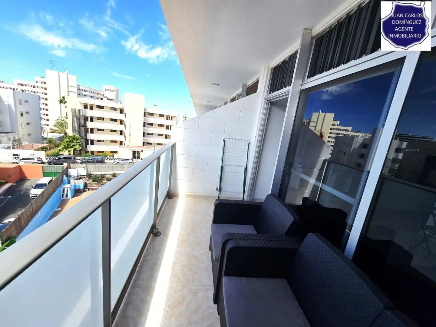 Balcony of Apartments for rent in San Bartolomé de Tirajana  with Terrace, Furnished and Community pool