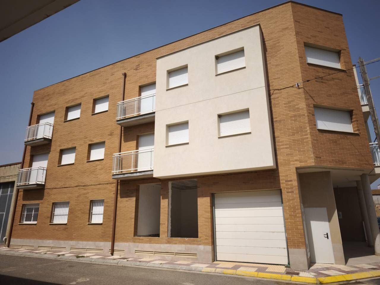 Exterior view of Flat for sale in L'Aldea  with Air Conditioner and Heating