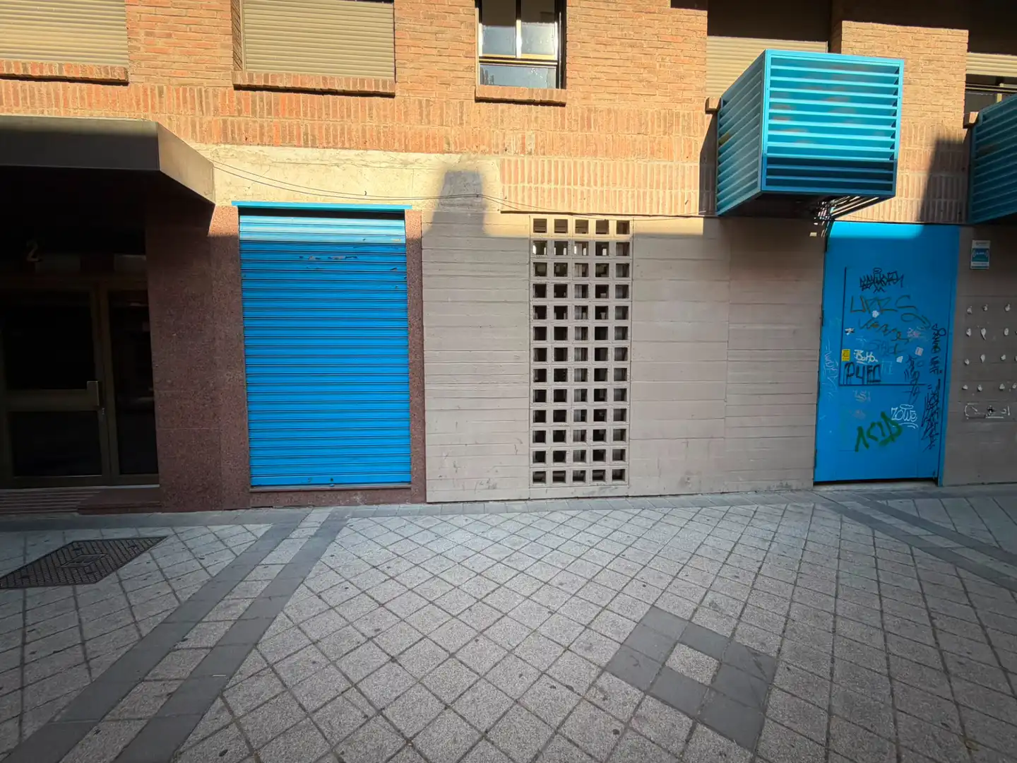 Vista exterior de Local de lloguer en Valladolid amb Aire condicionat