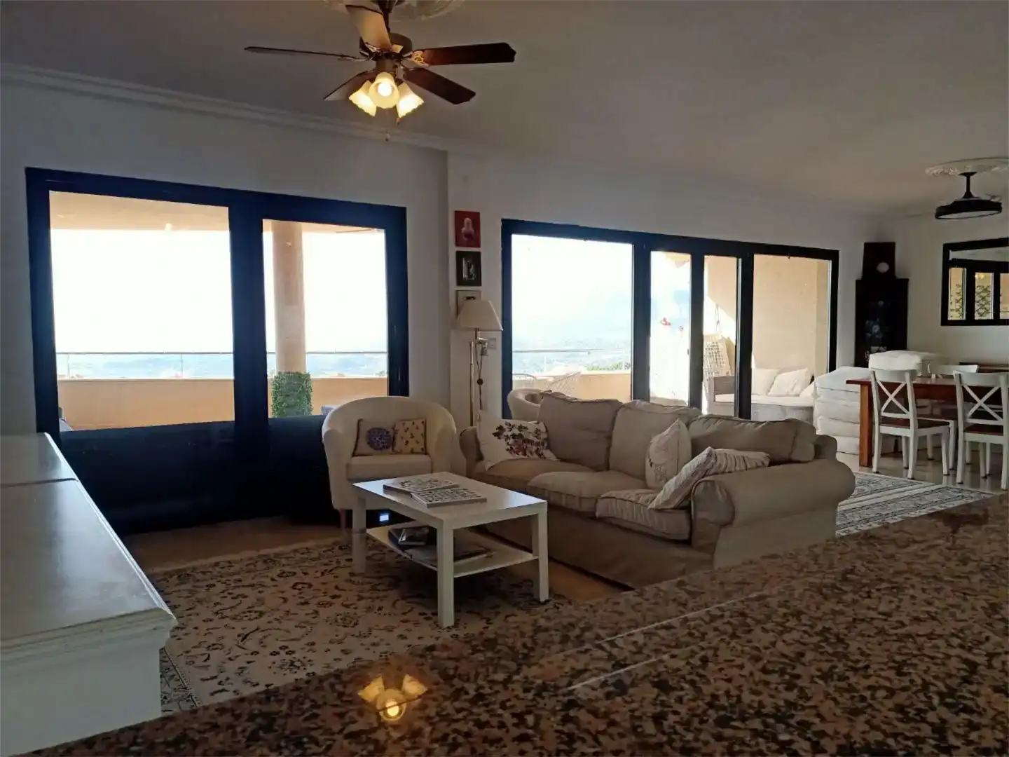 Sala de estar de Ático en venta en Altea con Aire acondicionado, Piscina y Balcón