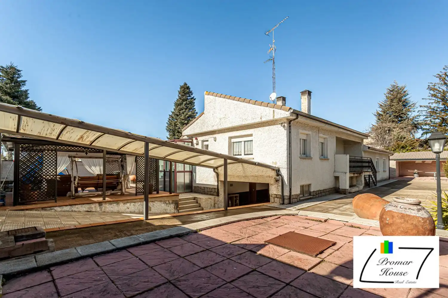 Terraza de Casa o chalet en venta en Ávila con Calefacción, Jardín privado y Terraza