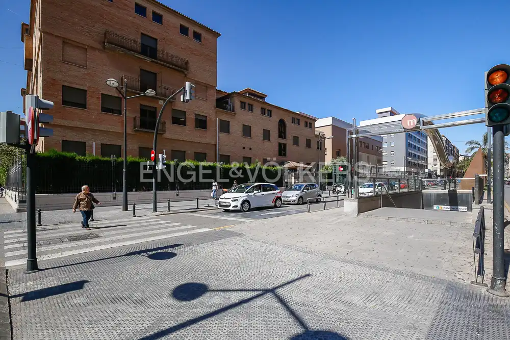 Vista exterior de Pis de lloguer en Valencia amb Aire condicionat, Calefacció i Moblat