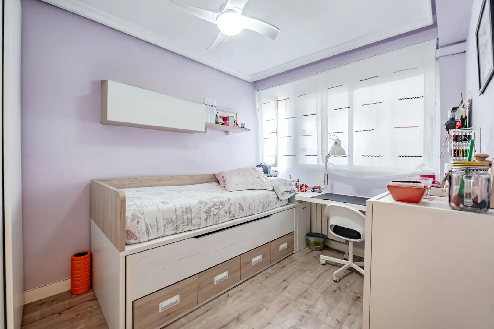 Bedroom of Flat for sale in Madrid  with Air Conditioner, Heating and Terrace