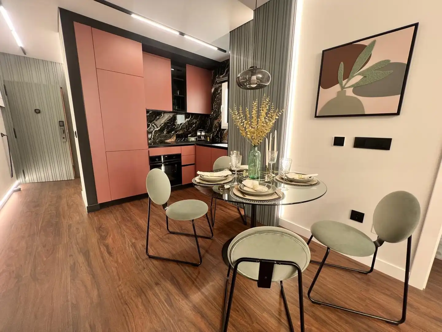 Comedor de Apartamento de alquiler en Torrevieja con Aire acondicionado, Calefacción y Terraza