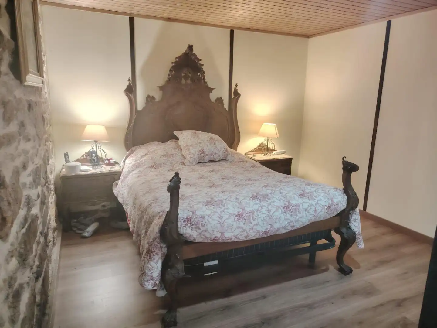 Dormitori de Casa o xalet en venda en O Rosal   amb Terrassa, Piscina i Balcó