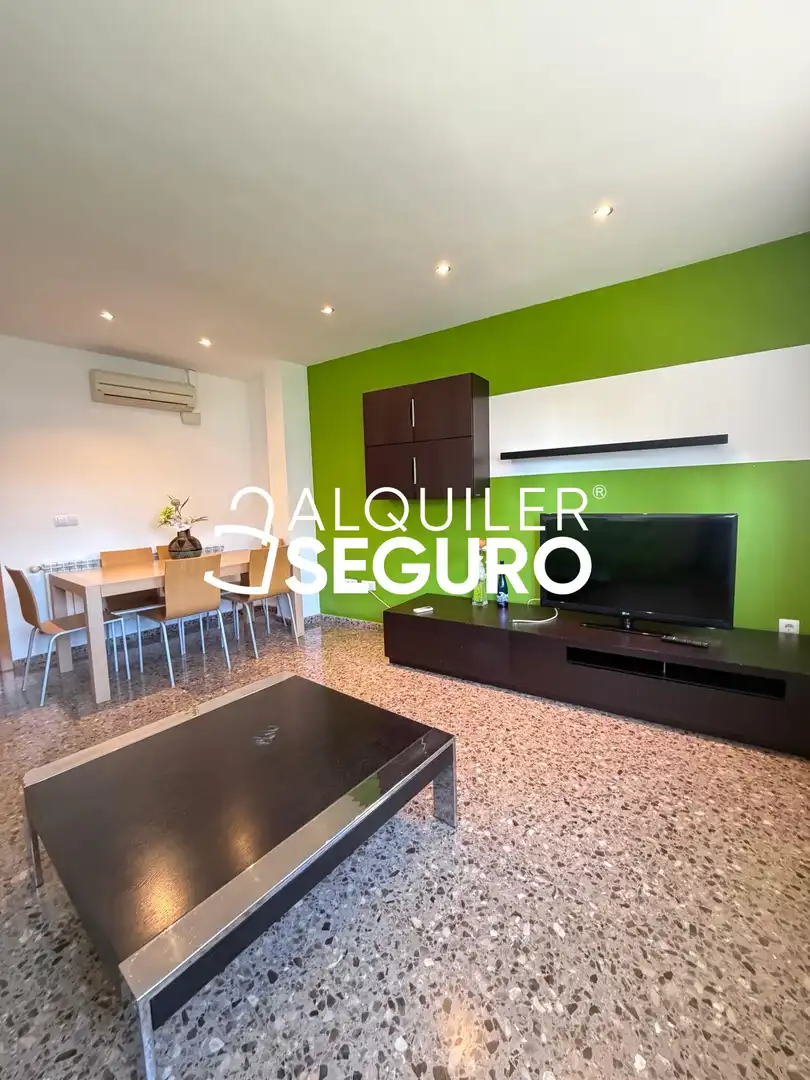 Sala de estar de Piso de alquiler en Castellón de la Plana / Castelló de la Plana con Aire acondicionado, Calefacción y Trastero