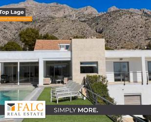 Exterior view of House or chalet for sale in Altea  with Private garden