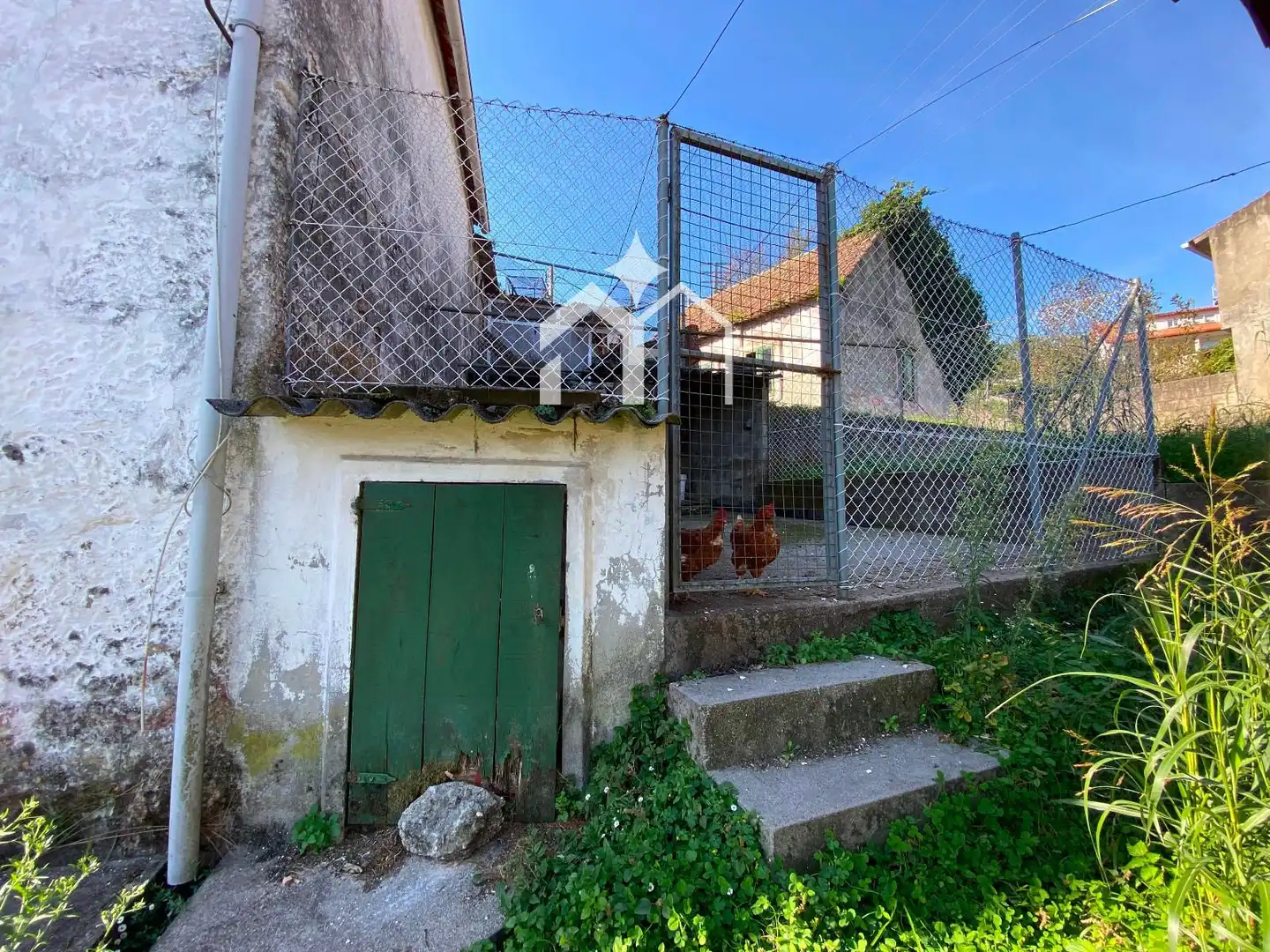 Vista exterior de Casa o xalet en venda en Moaña amb Traster i Moblat