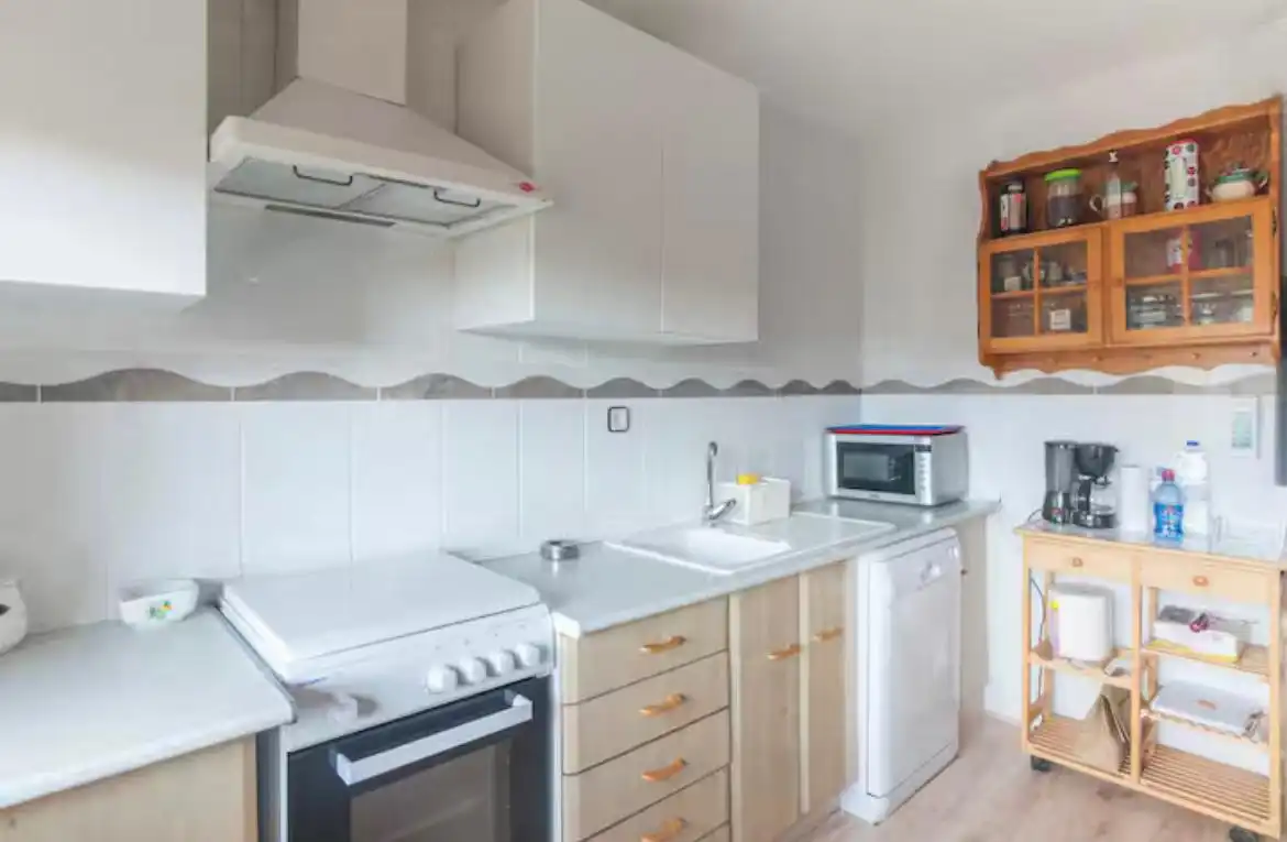 Cuina de Casa o xalet en venda en Olivella amb Aire condicionat, Jardí privat i Terrassa