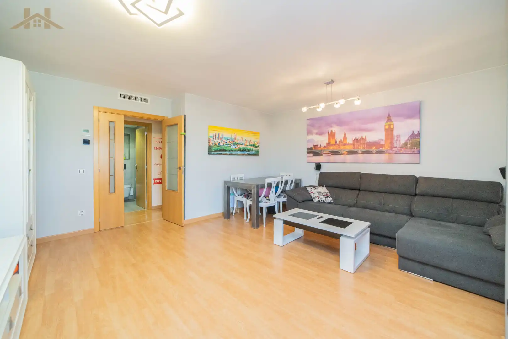 Sala de estar de Piso en venta en Móstoles con Aire acondicionado y Trastero