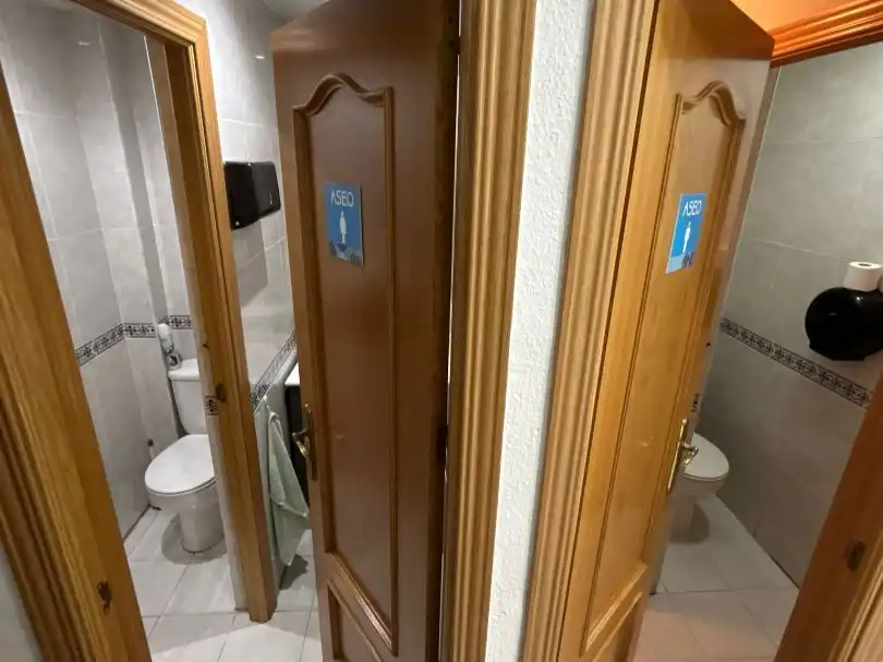 Bathroom of Commercial properties for sale in Madrid  with Air Conditioner, Heating and Parquet flooring