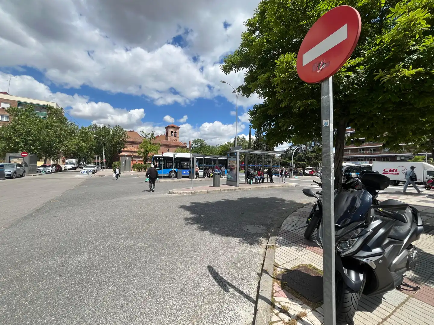 Vista exterior de Pis de lloguer en Madrid amb Calefacció, Forn i Rentadora