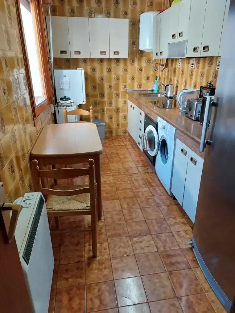 Cocina de Ático en venta en Soria Capital  con Parquet, Horno y Balcón