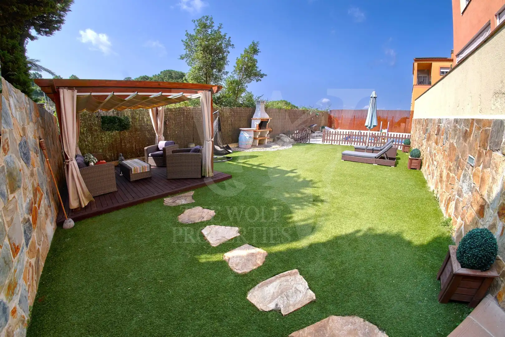 Terrace of Houses for rent in Aiguaviva Parc