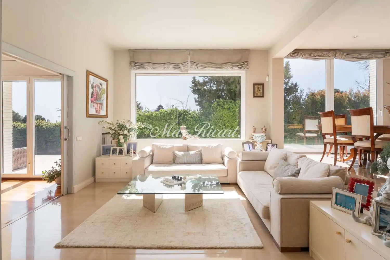 Living room of Houses for rent in Barcelona  with Air Conditioner, Heating and Terrace