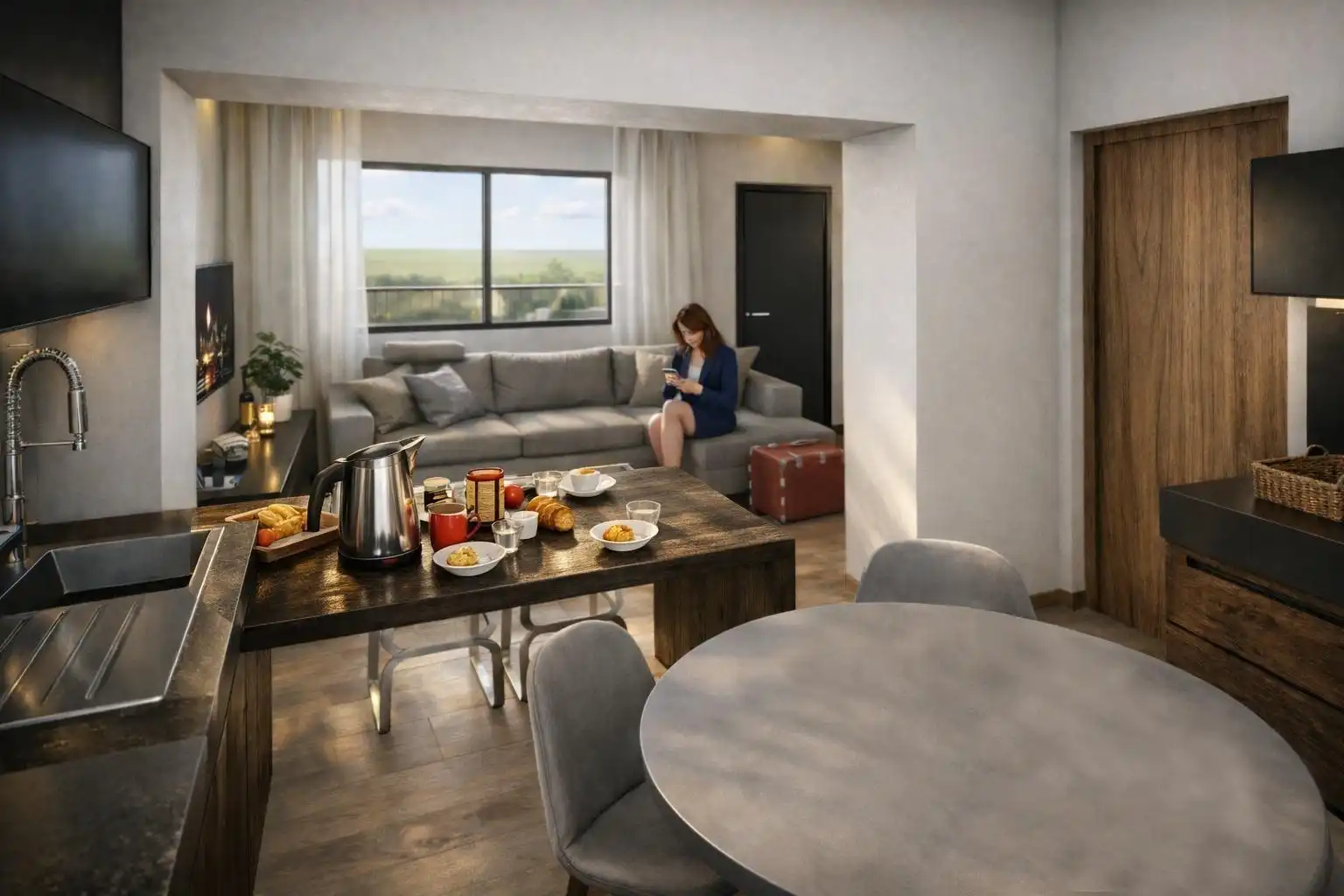 Wohnzimmer von Einfamilien-Reihenhaus zum Verkauf in Vegas del Genil