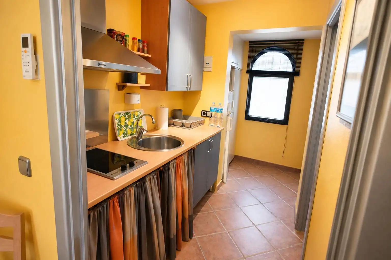 Cocina de Estudio en venta en Vandellòs i l'Hospitalet de l'Infant con Aire acondicionado y Terraza