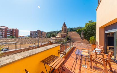 Exterior view of House or chalet for sale in  Barcelona Capital  with Terrace