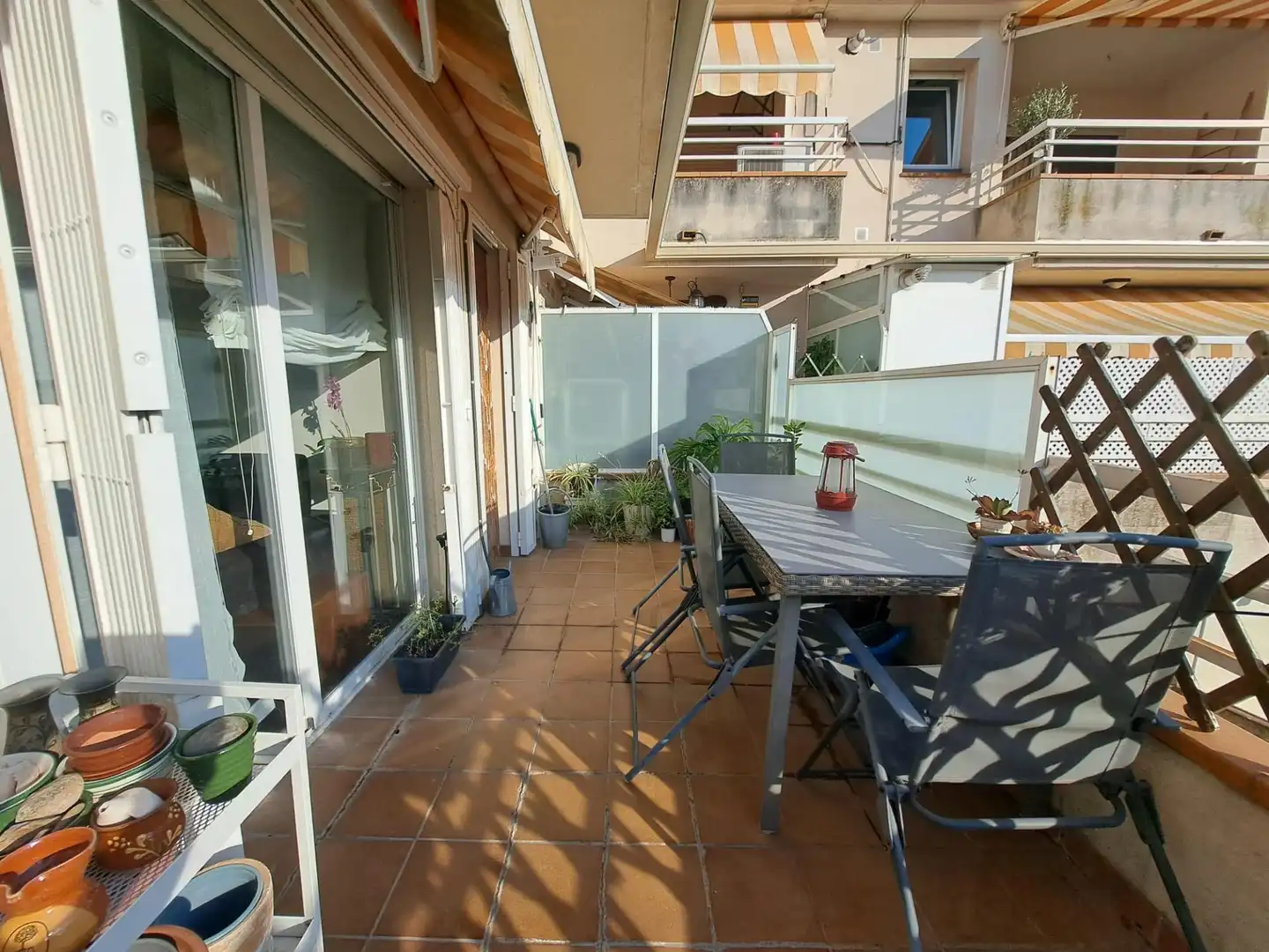 Terrasse von Wohnung zum Verkauf in Pineda de Mar mit Heizung und Terrasse