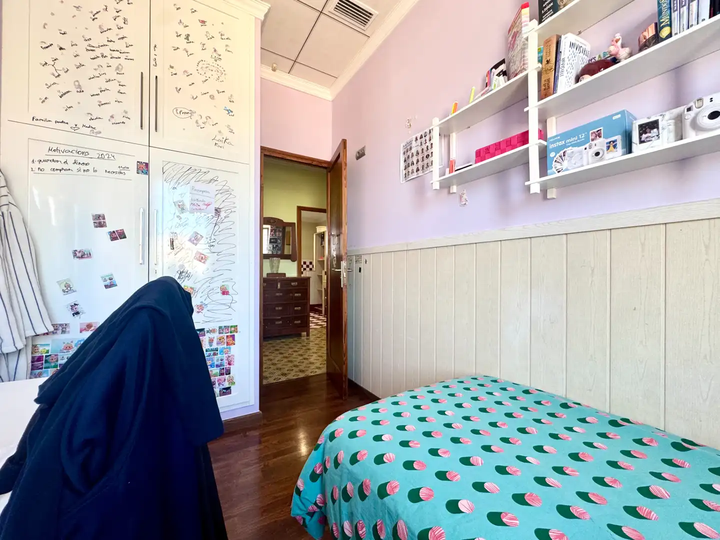 Bedroom of Flat for sale in Sueca  with Air Conditioner, Terrace and Storage room