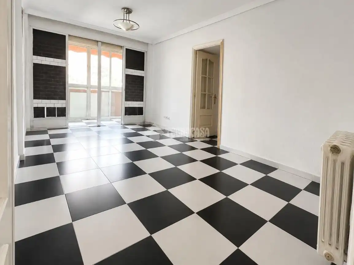 Wohnzimmer von Wohnung zum Verkauf in Madrid mit Heizung und Terrasse