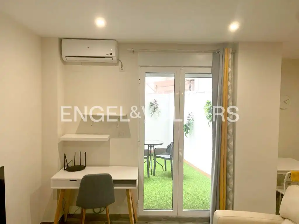 Terraza de Apartamento de alquiler en Valencia con Aire acondicionado, Calefacción y Terraza