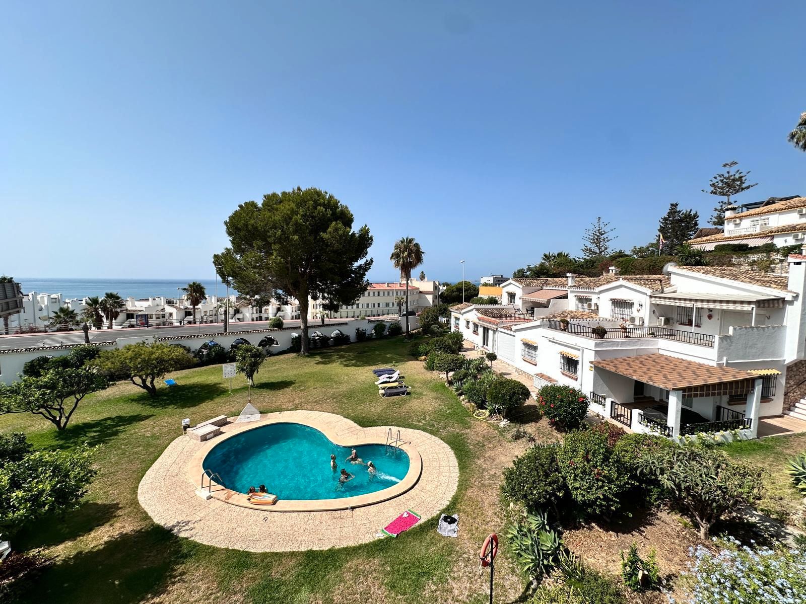 Garden of Apartment to rent in Benalmádena  with Terrace, Furnished and Community pool