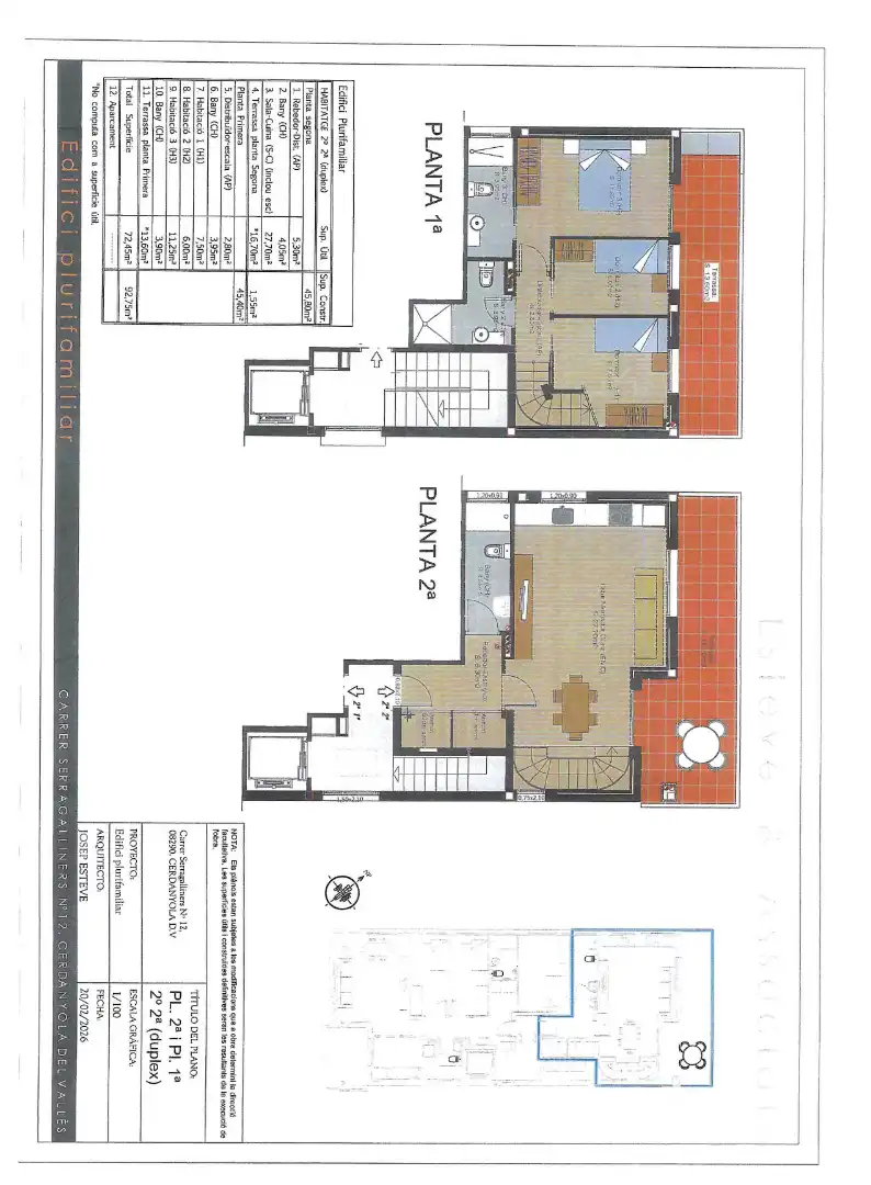 Maisonette zum Verkauf in Cerdanyola del Vallès mit Klimaanlage, Heizung und Parkett
