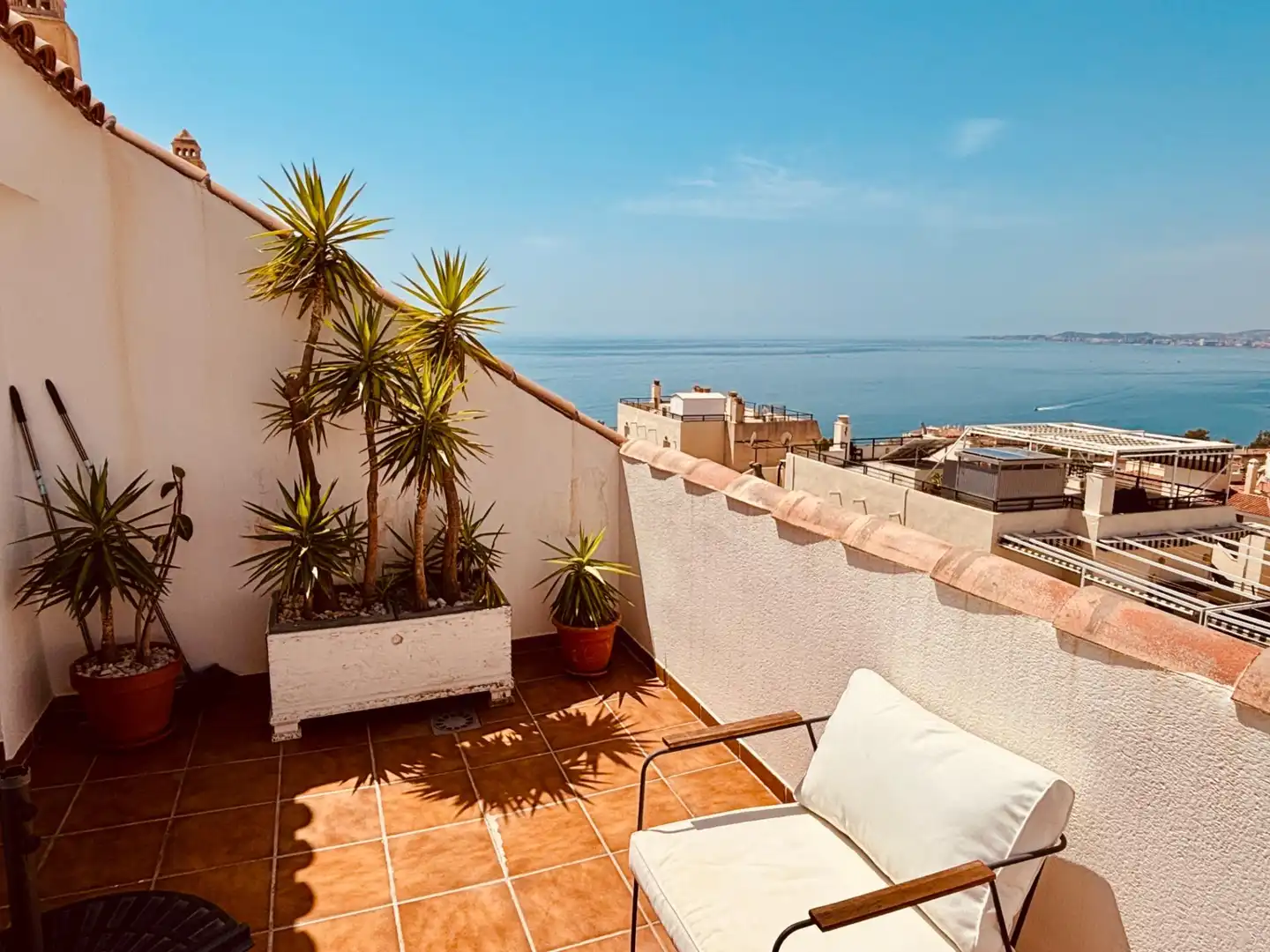 Terrassa de Àtic en venda en Benalmádena amb Aire condicionat, Jardí privat i Terrassa