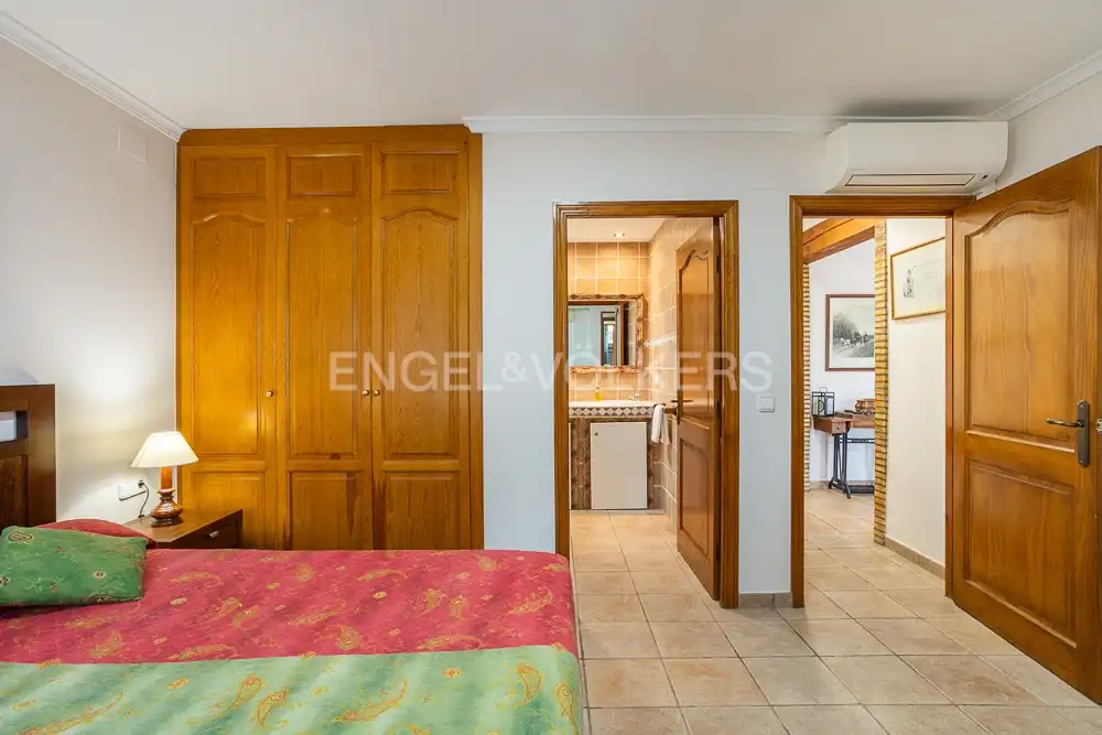 Bedroom of Country homes for rent in Dénia  with Air Conditioner, Heating and Private garden