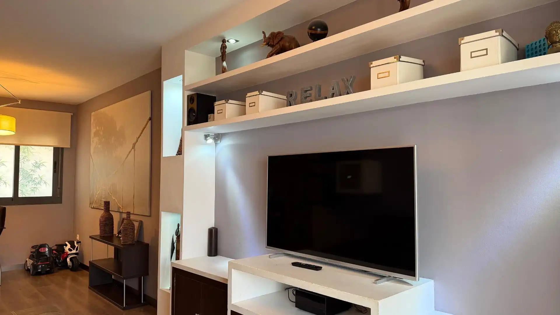 Sala d'estar de Pis en venda en Níjar amb Aire condicionat