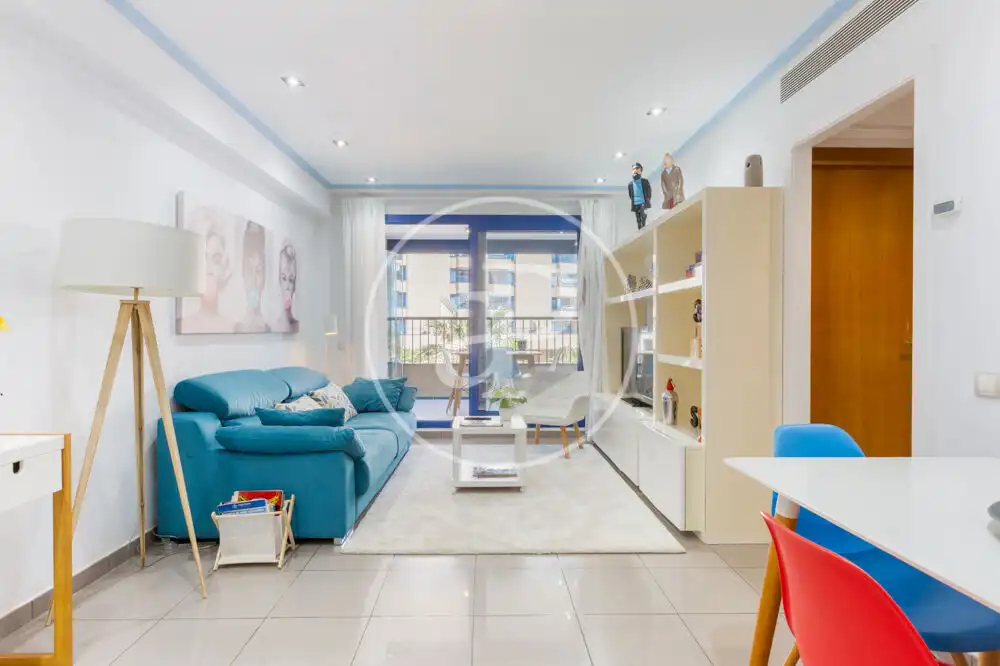 Living room of Flat for sale in Alboraya  with Air Conditioner, Heating and Private garden