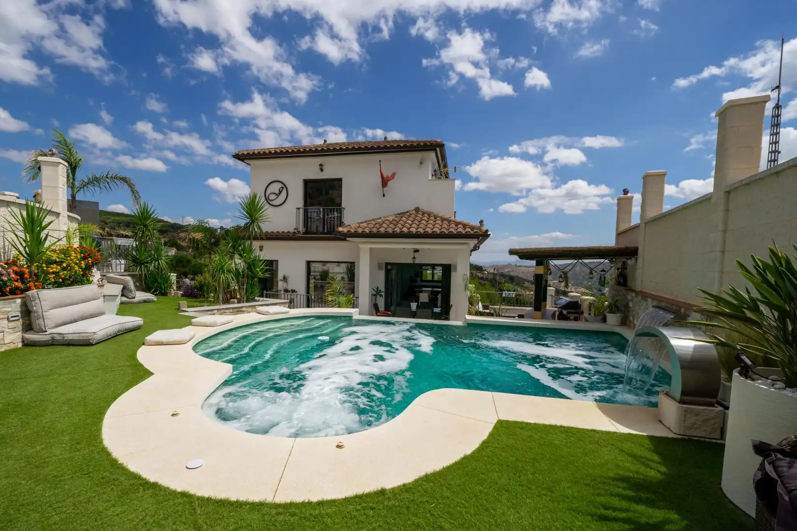 Piscina de Casa o xalet en venda en Casarabonela amb Calefacció, Jardí privat i Terrassa