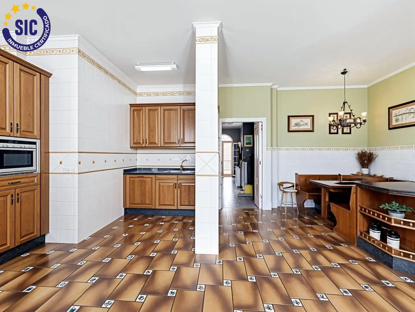 Cocina de Casa o chalet en venta en Valencia con Aire acondicionado, Calefacción y Parquet