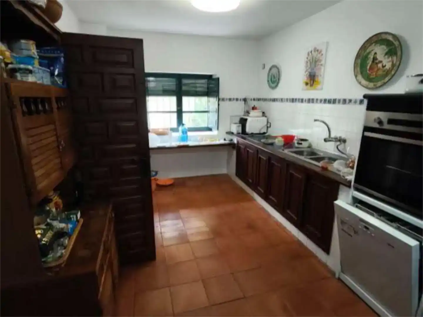 Cuina de Finca rústica en venda en Valladolid Capital amb Aire condicionat, Piscina i Balcó