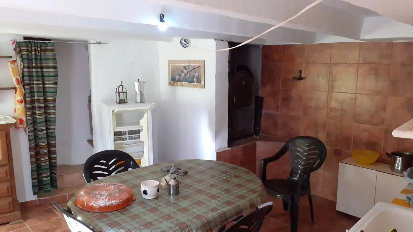Cuina de Finca rústica en venda en Bayarque amb Traster