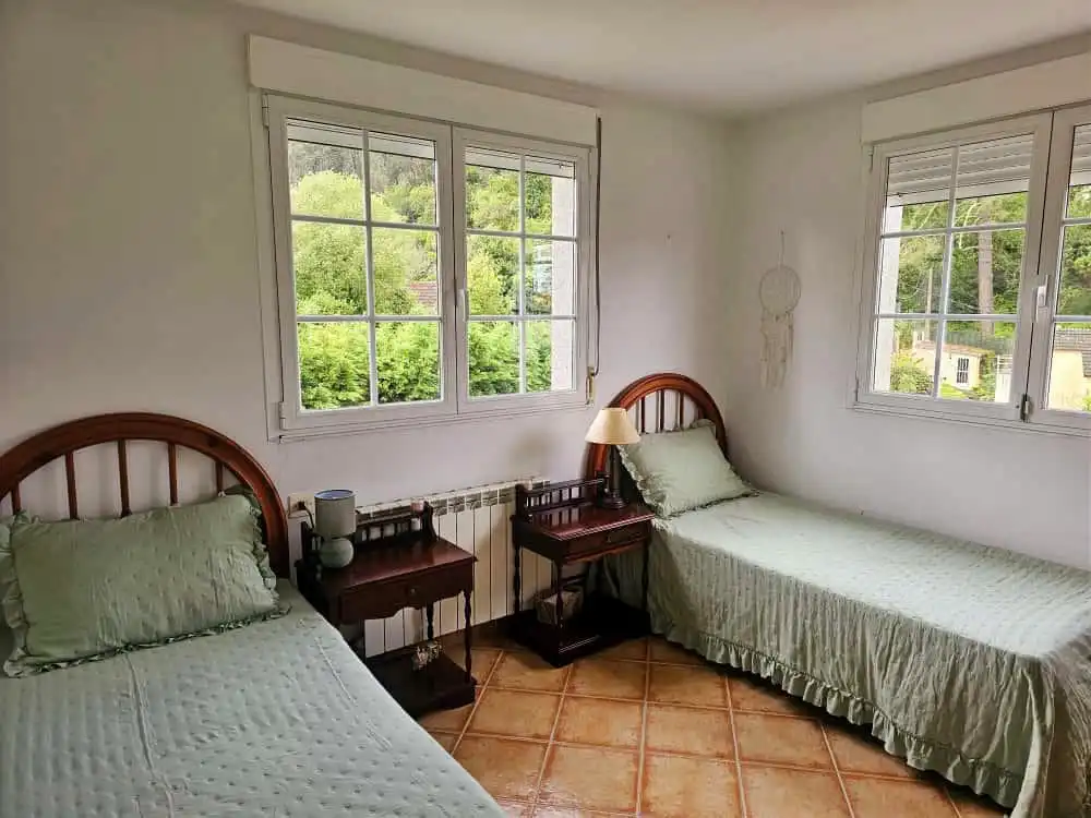 Bedroom of Houses for rent in Cangas   with Heating, Private garden and Terrace