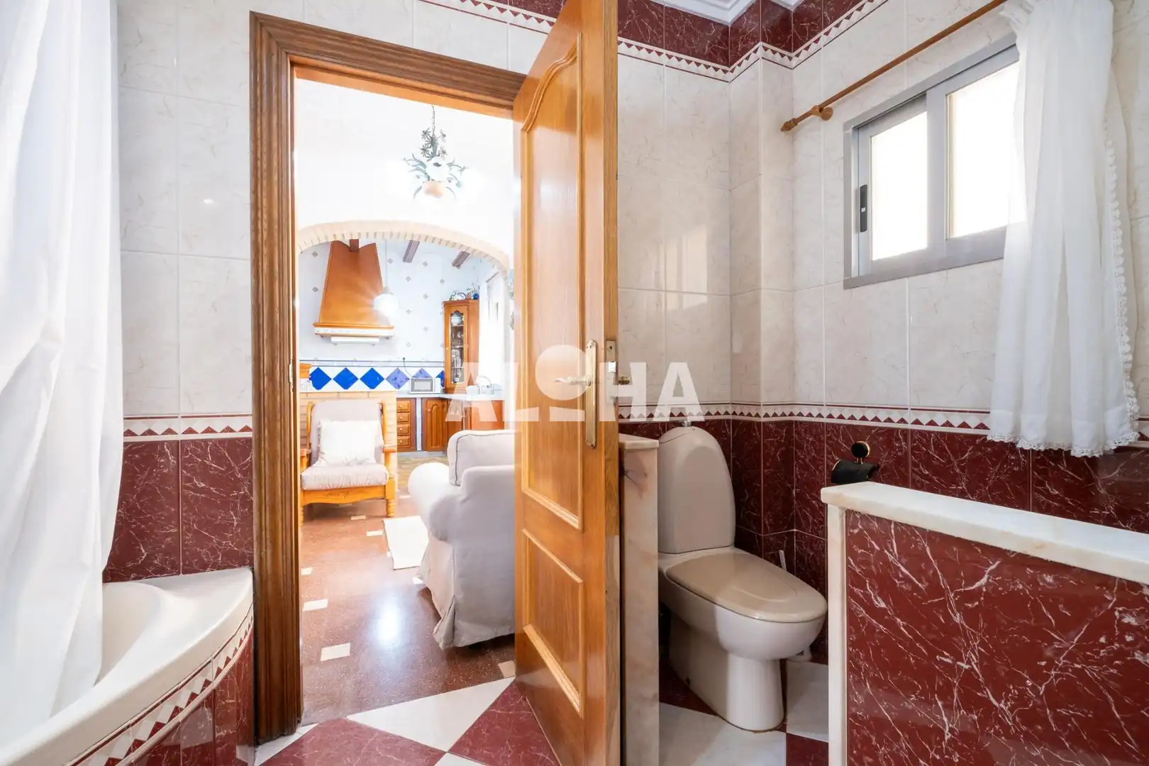 Bathroom of Apartments for rent in Moncada  with Terrace and Furnished