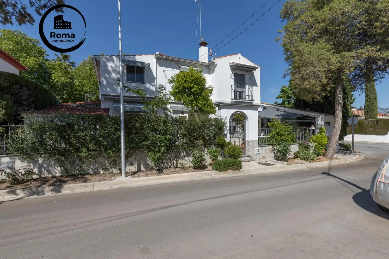 Vista exterior de Casa o chalet en venta en Albolote con Aire acondicionado, Calefacción y Jardín privado