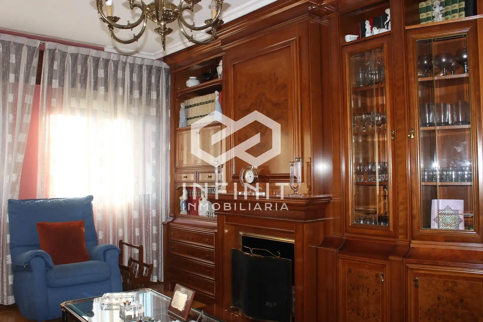 Living room of Flat for sale in Noreña  with Heating