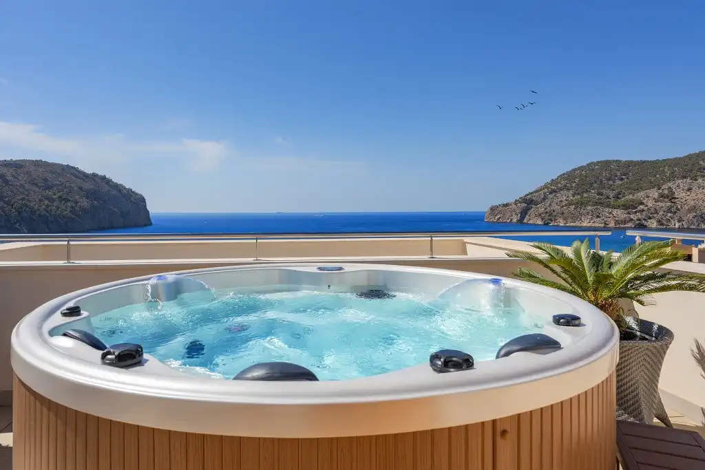 Terrasse von Wohnungen zum Verkauf in Andratx mit Terrasse, Schwimmbad und Balkon