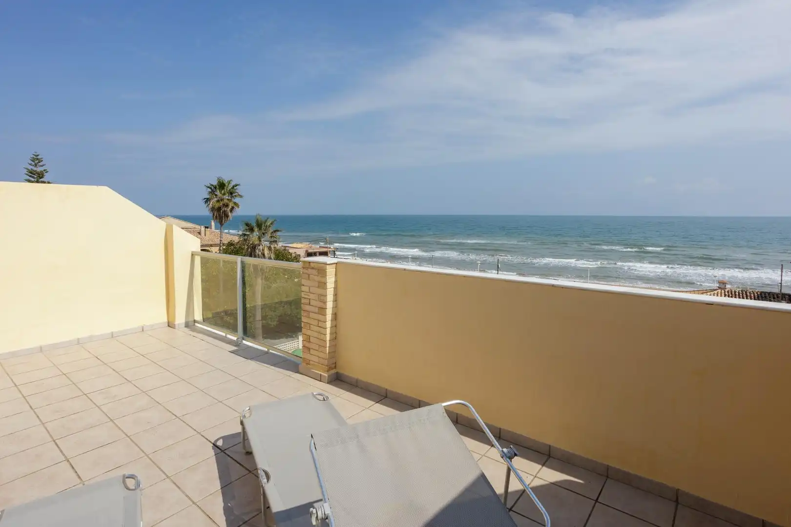 Terraza de Ático en venta en Piles con Aire acondicionado, Calefacción y Jardín privado
