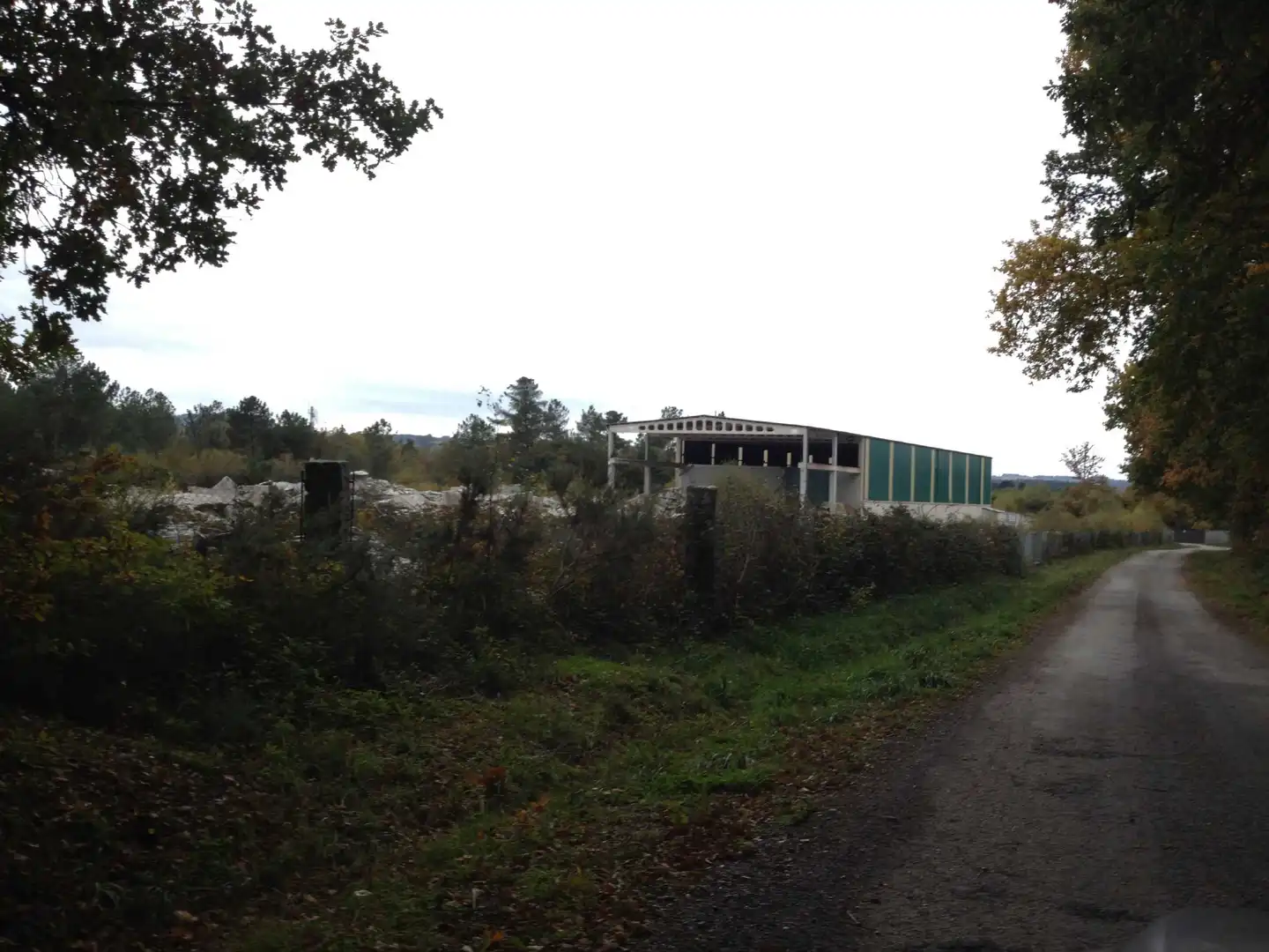 Vista exterior de Terreny industrial en venda en Begonte