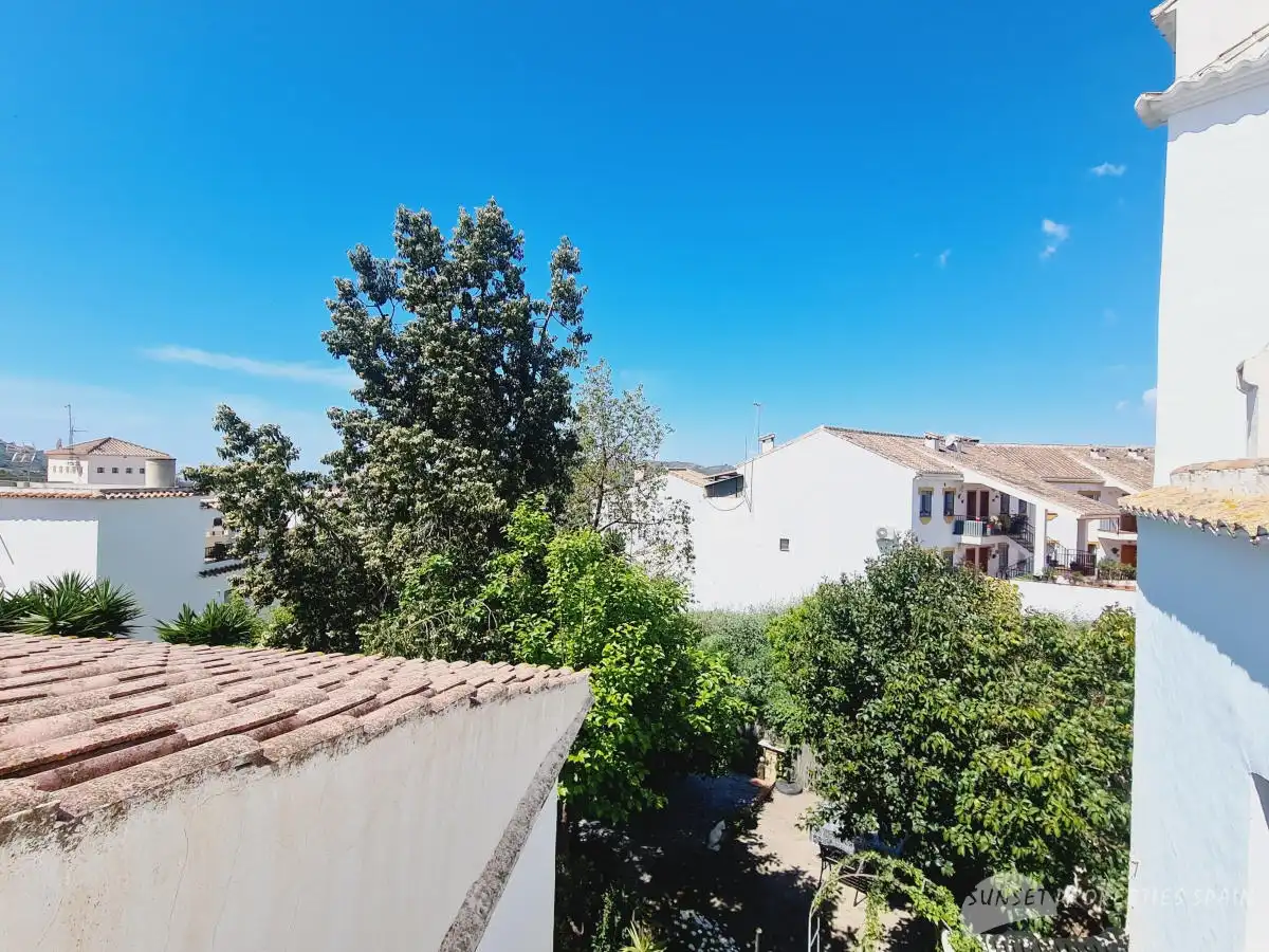 Balcony of Houses for sale in Cómpeta  with Furnished