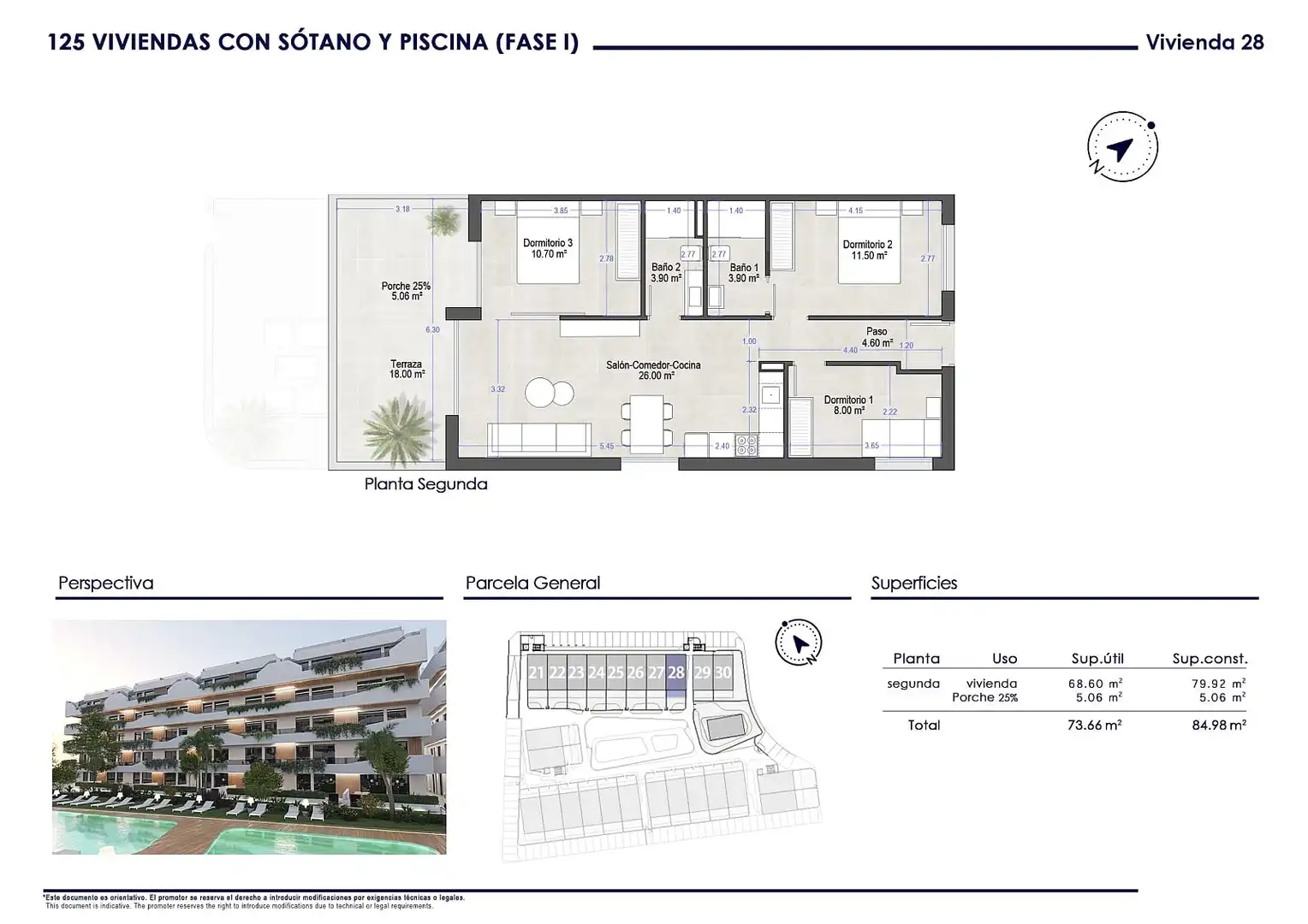 Apartament amb terrassa en venda a Santiago de la Ribera, imagen 24