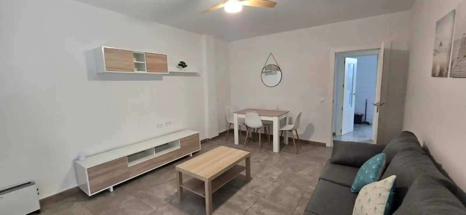 Sala de estar de Piso de alquiler en Puertollano con Amueblado