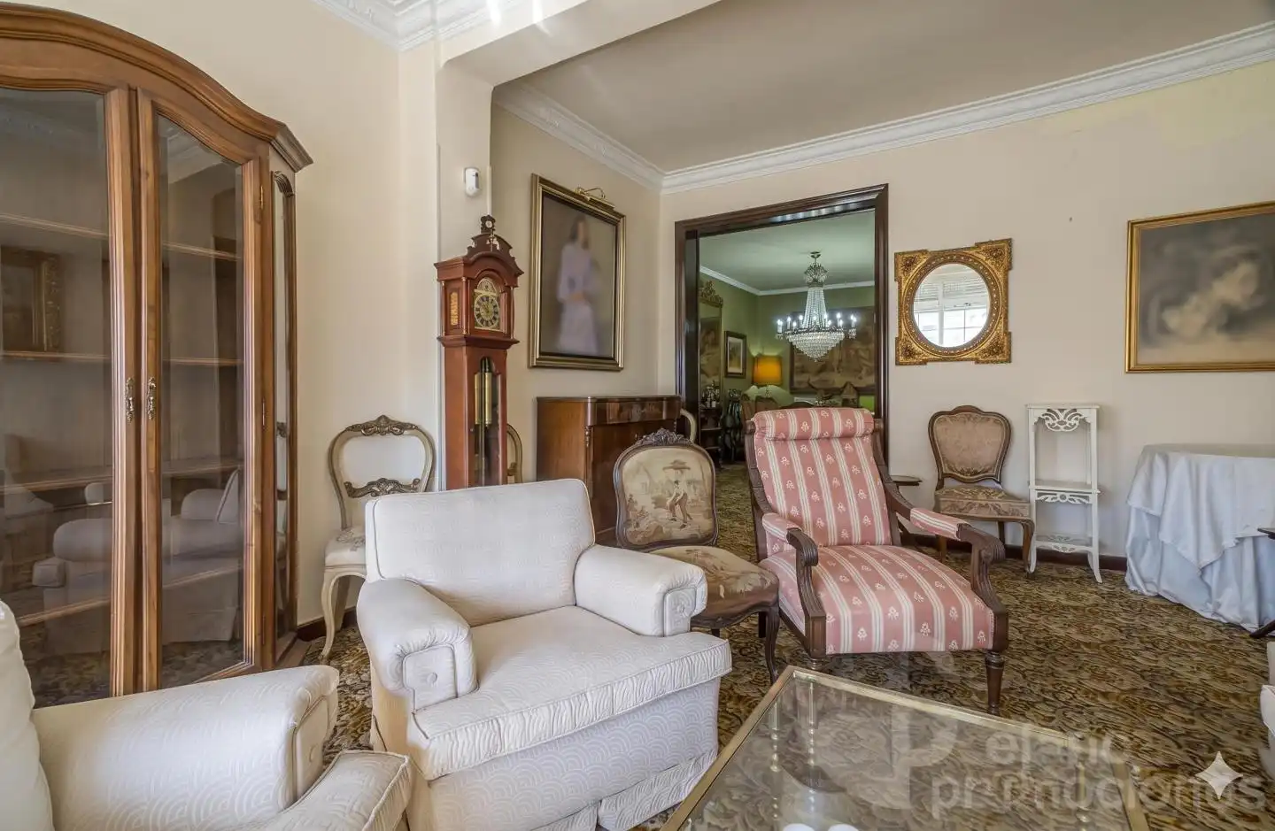 Sala de estar de Dúplex en venta en Málaga con Aire acondicionado y Parquet