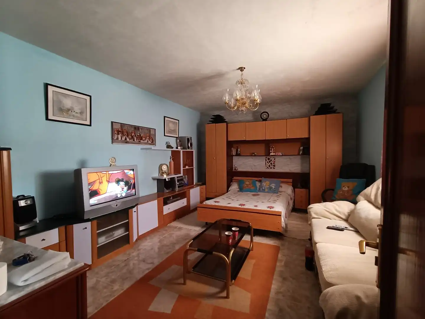 Sala de estar de Casa o chalet en venta en Fuentebureba con Calefacción, Jardín privado y Amueblado