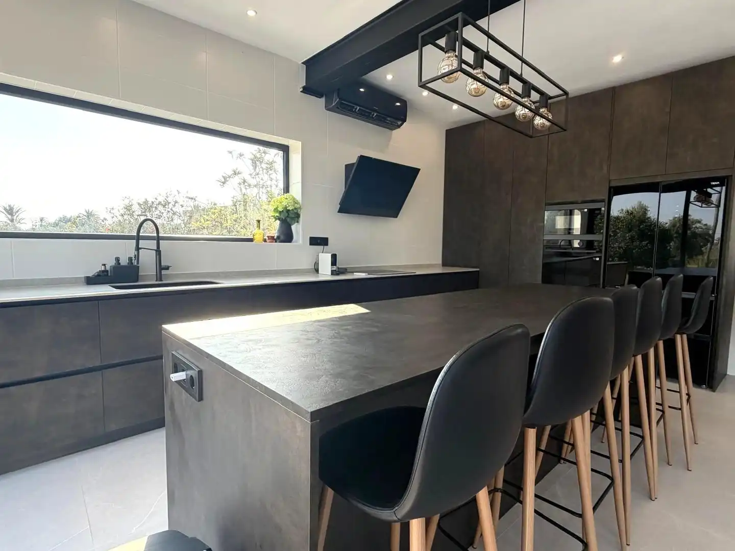 Cocina de Casa o chalet en venta en Elche / Elx con Aire acondicionado, Terraza y Piscina